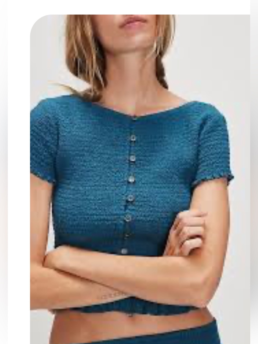 Free  People Smoked Top